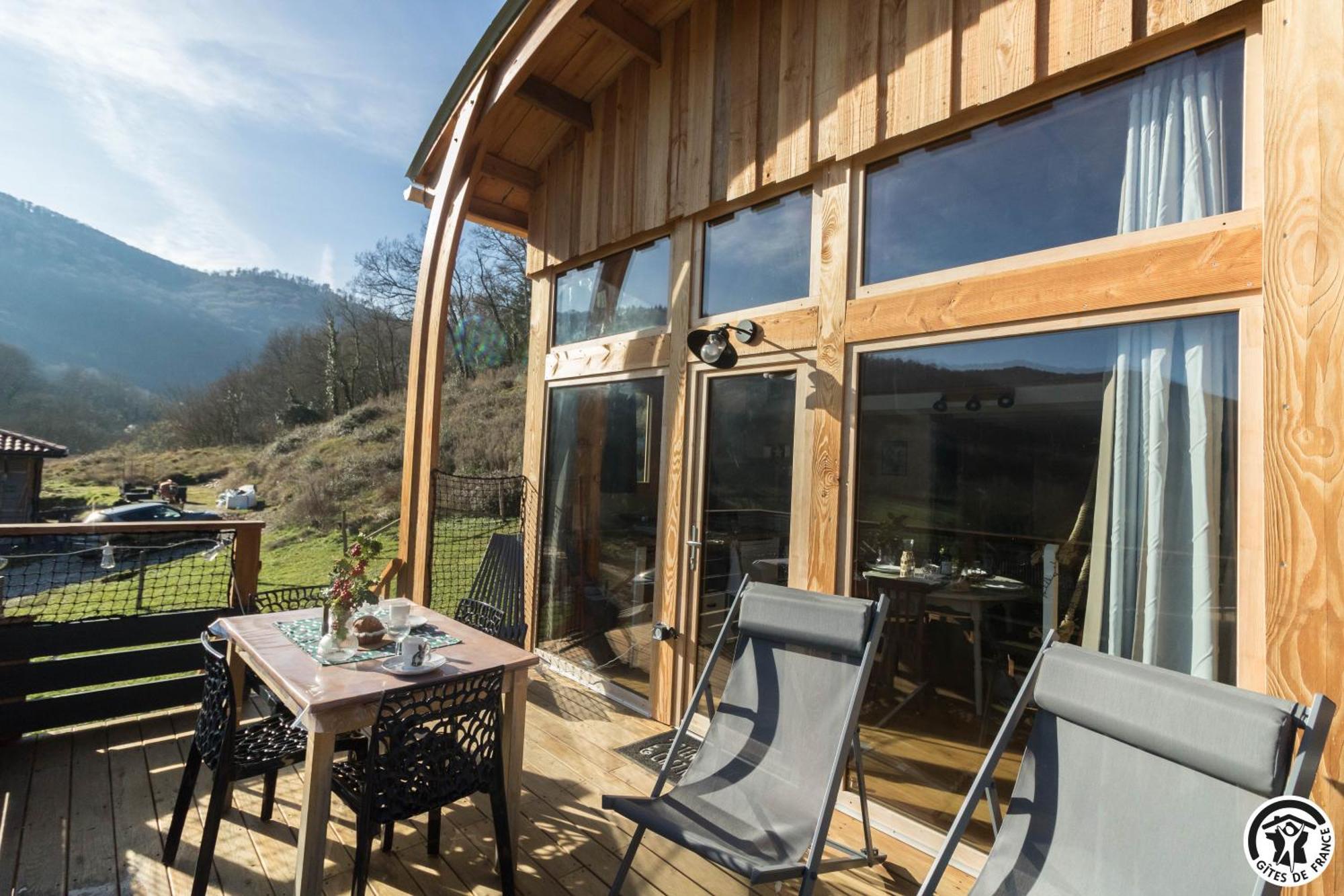Gite Cabane Insolite Pyrenees Sauveterre-de-Comminges المظهر الخارجي الصورة